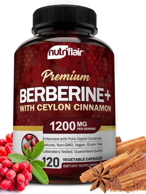 NutriFlair Premium Berberine HCL supplement in pakistan
