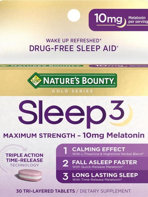 Nature's Bounty Melatonin Sleep3 Maximum Strength in pakistan