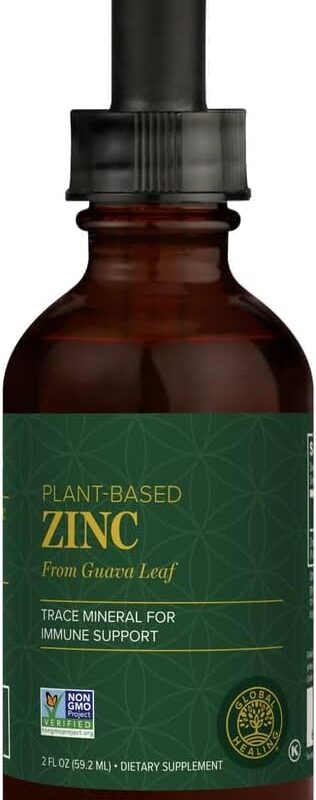 Global Healing USDA Organic Zinc Liquid Supplement in pakisatn