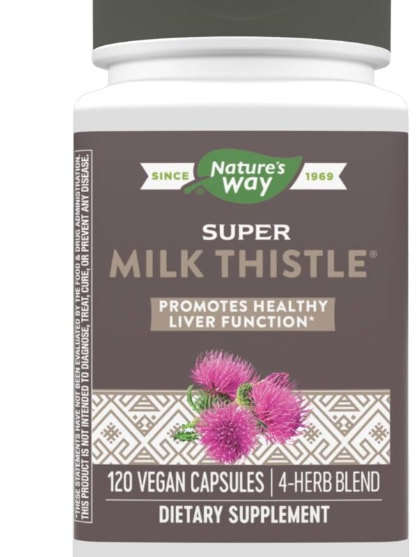 Nature's Way Super Milk Thistle Supports Liver Function supplement in pakistan