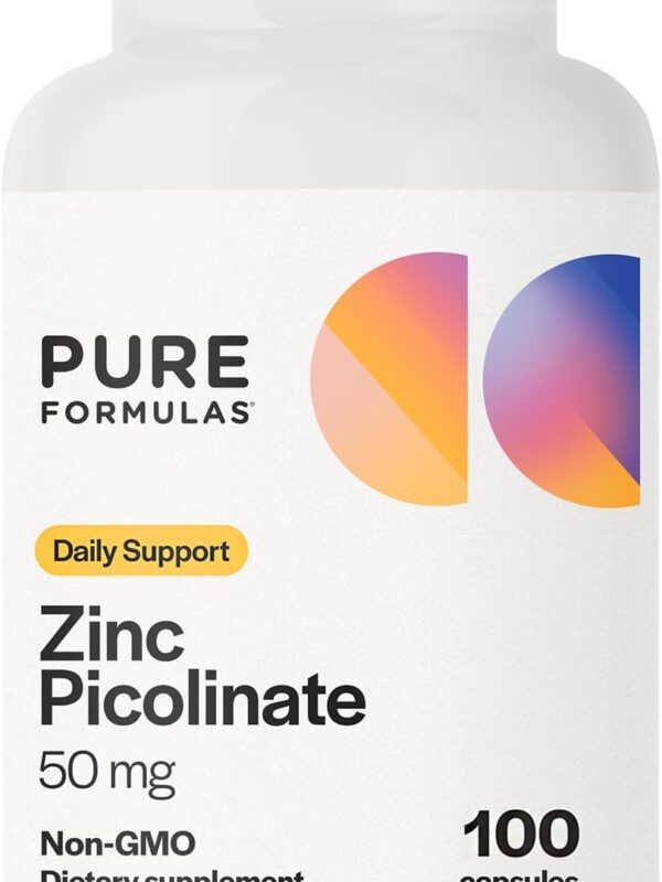PureFormulas Zinc Picolinate 50 mg supplement in pakistan