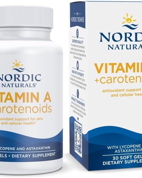 Nordic Naturals Vitamin A + Carotenoids supplement in pakistan