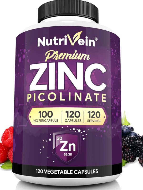Nutrivein Premium Zinc Picolinate supplement in pakistan