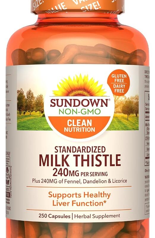 Sundown Standardized Milk Thistle 240 mg