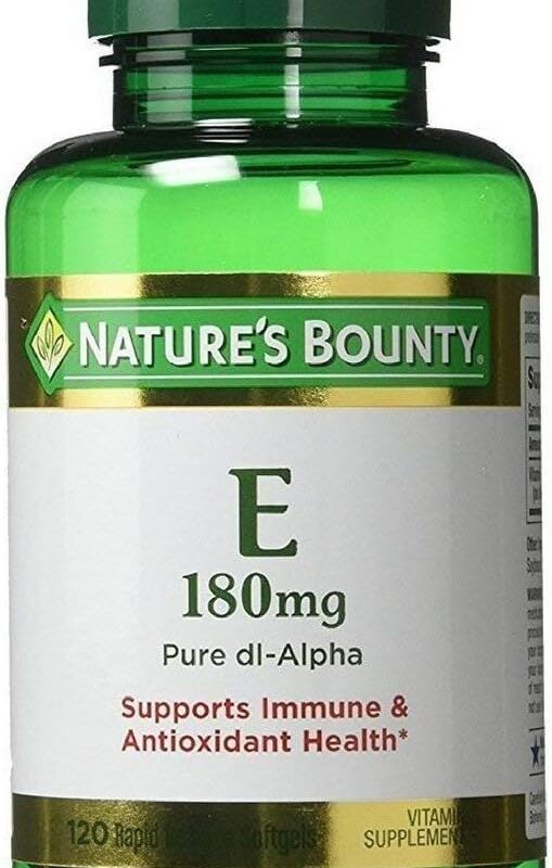 Nature's Bounty Vitamin E Pills and Supplement in pakistan