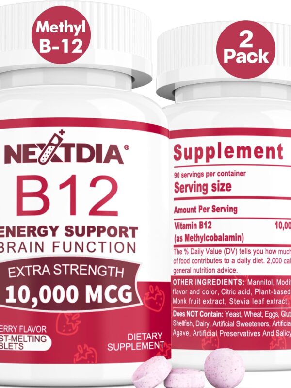 B12 Vitamins 10,000 mcg, Methylated Vitamin supplement in pakistan