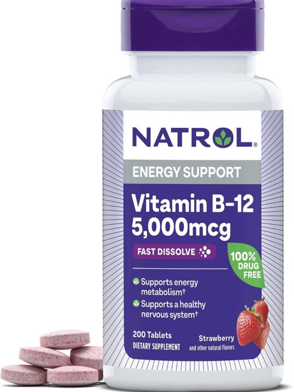 Natrol Vitamin B12 5,000 mcg supplement in pakistan