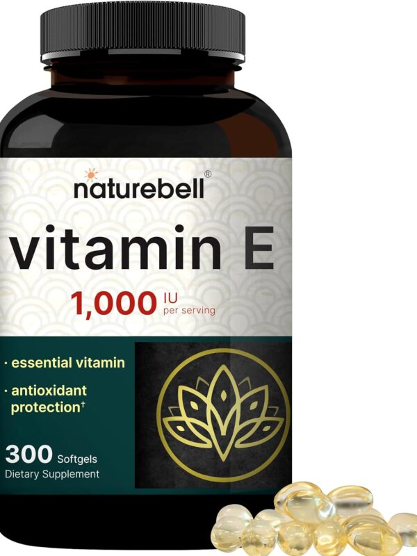 NatureBell Vitamin E Oil Softgels supplement in pakistan
