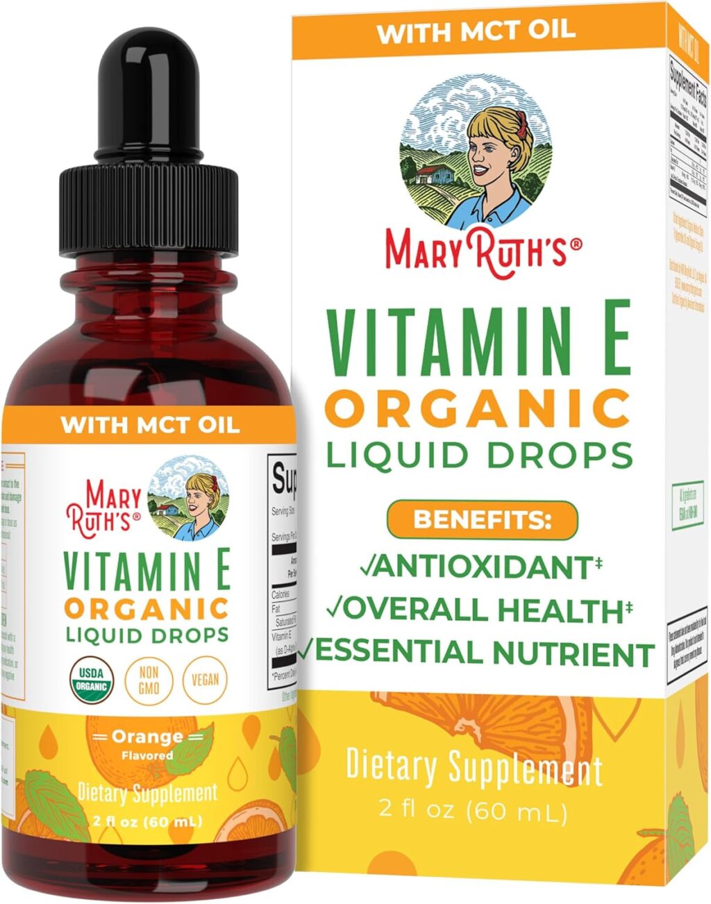 MaryRuth Organics USDA Vitamin E Liquid supplement in pakistan